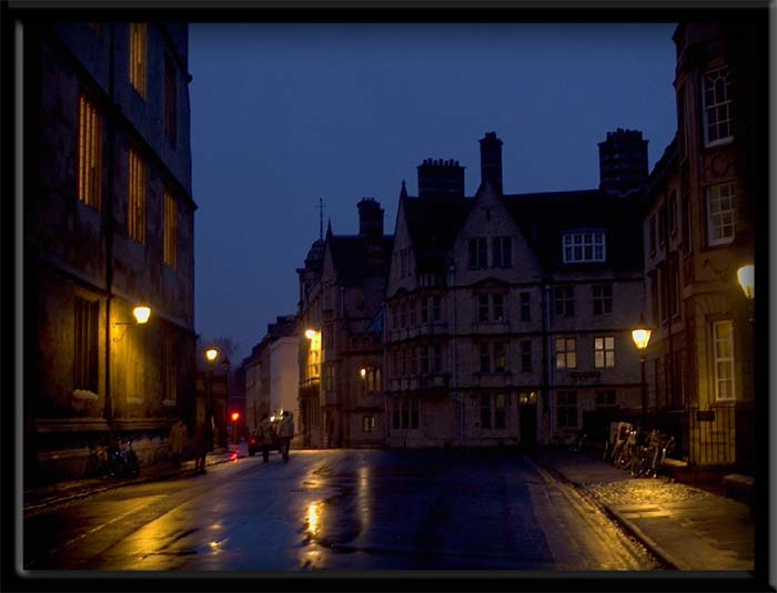    - Oxford, England Catherine street. Oxford