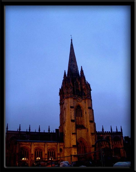    - Oxford, England St. Mary