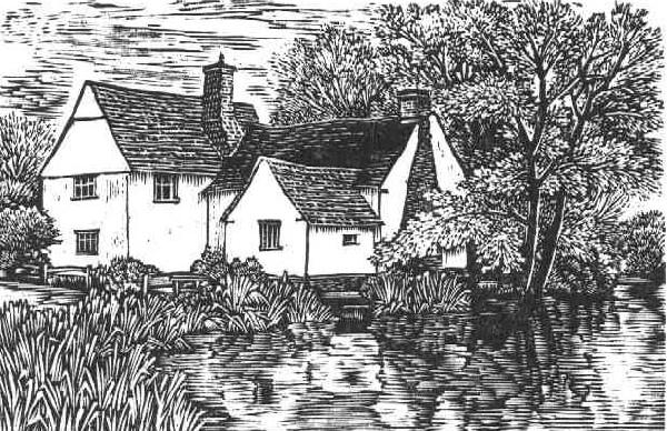    - Flatford, Suffolk, England Old cottage, Flatford Mill, Suffolk, England