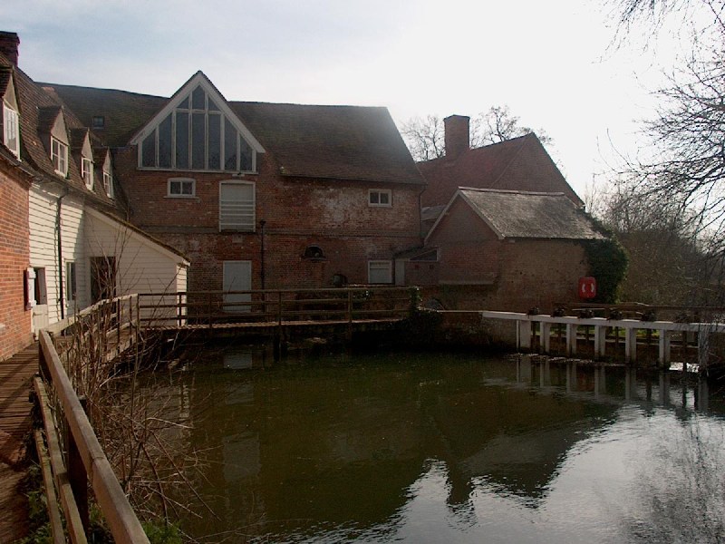    - Flatford, Suffolk, England The building where I used to live and study