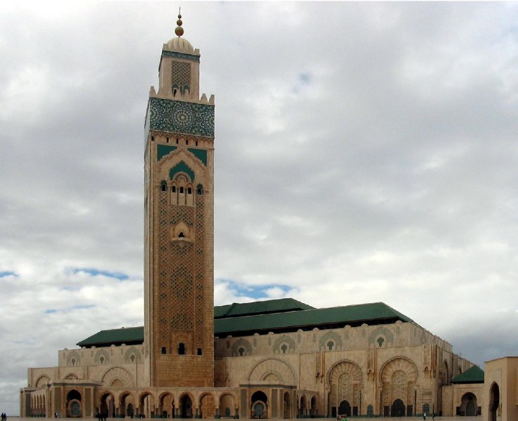   Mosques -   The Hassan II Mosque in Casablanca