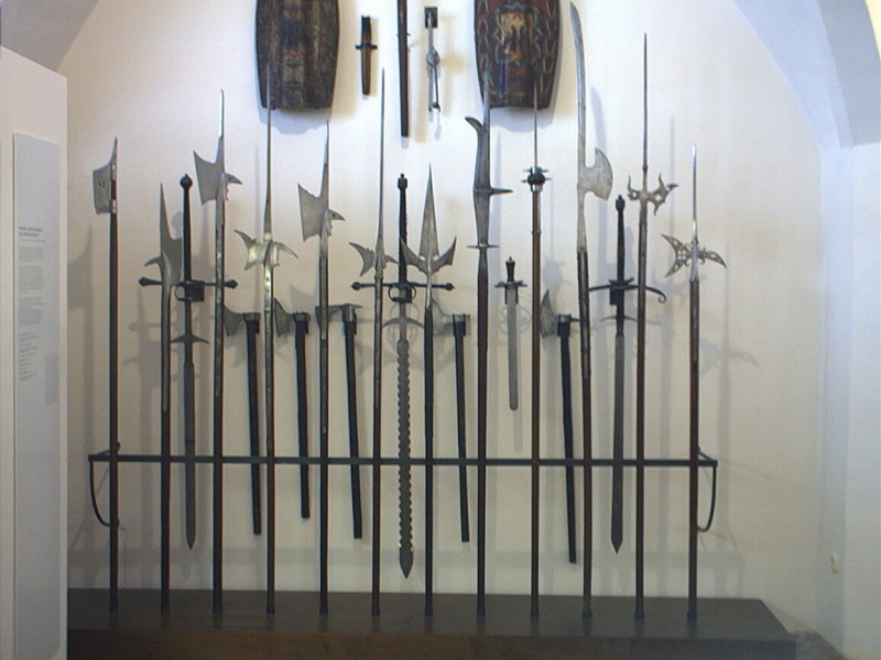   Two-Handed Weapons Halberds, Axes, Poleaxe, etc. Europe.