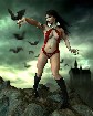   The most beautiful CG girl Vampirella