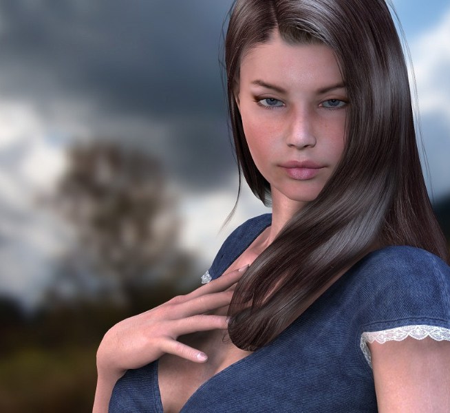   The most beautiful CG girl Nikita