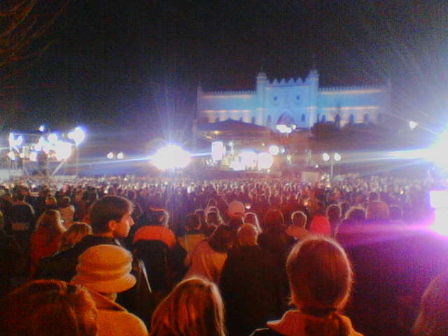   Msza na placu Zamkowym w Lublinie 2 kwietnia - Lublin