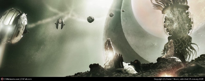   "Grand Space Opera"-3D CGTalk Contest-the best