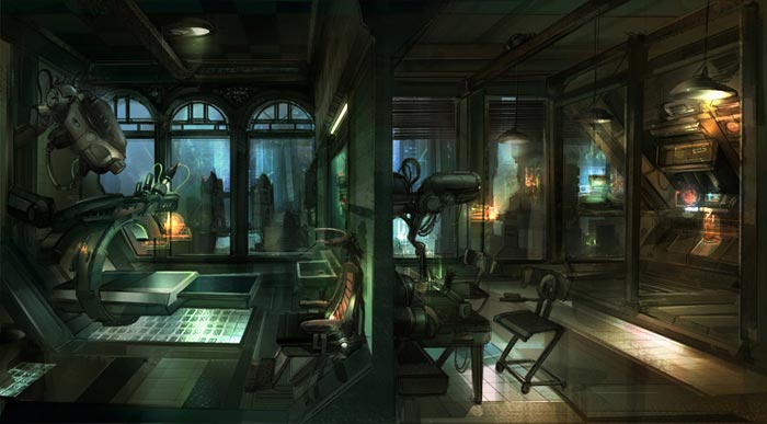   Christian Lorenz Scheurer Paintings,Concepts from Games & Movies