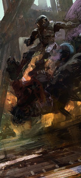   Craig Mullins-Game Art Concepts for Games-Halo,Wolfenstein,Need4Speed,Age of Empires