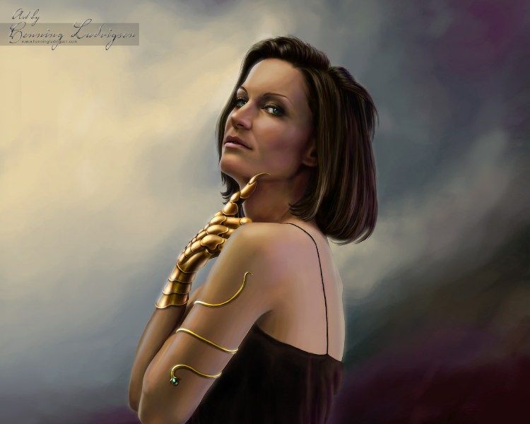   Digital Art of Henning Ludvigsen Painted in Photoshop,this is how its done