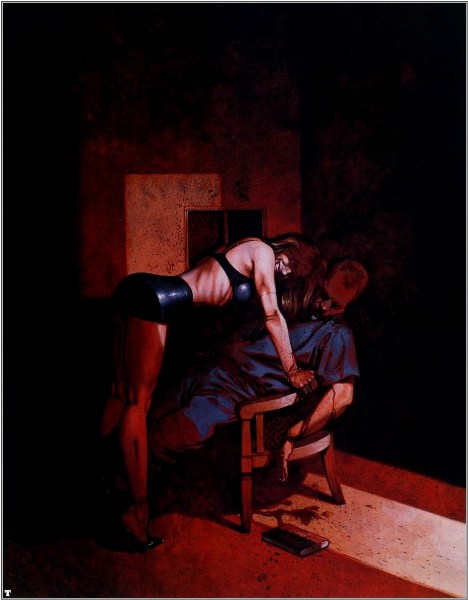   Erotic Art of Blas Gallego Sexy and violent