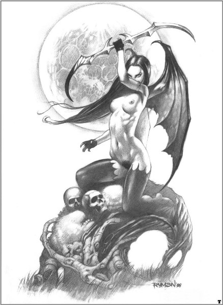   Erotic Fantasy Art of James Ryman Attractive