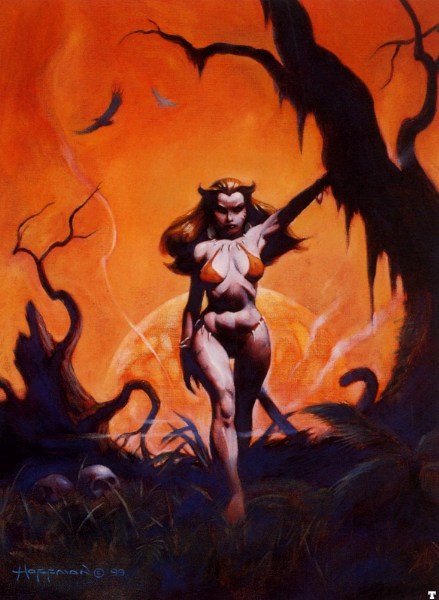   Erotic Fantasy Art of Mike Hoffman OldSchool