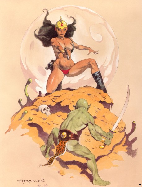   Erotic Fantasy Art of Mike Hoffman OldSchool