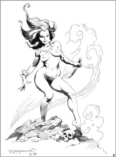   Erotic Fantasy Art of Mike Hoffman OldSchool