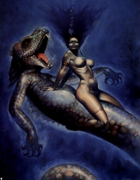   Erotic Fantasy Art of Blas Gallego All inside....