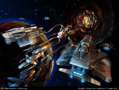   "Grand Space Opera"-3D CGTalk Contest-the best