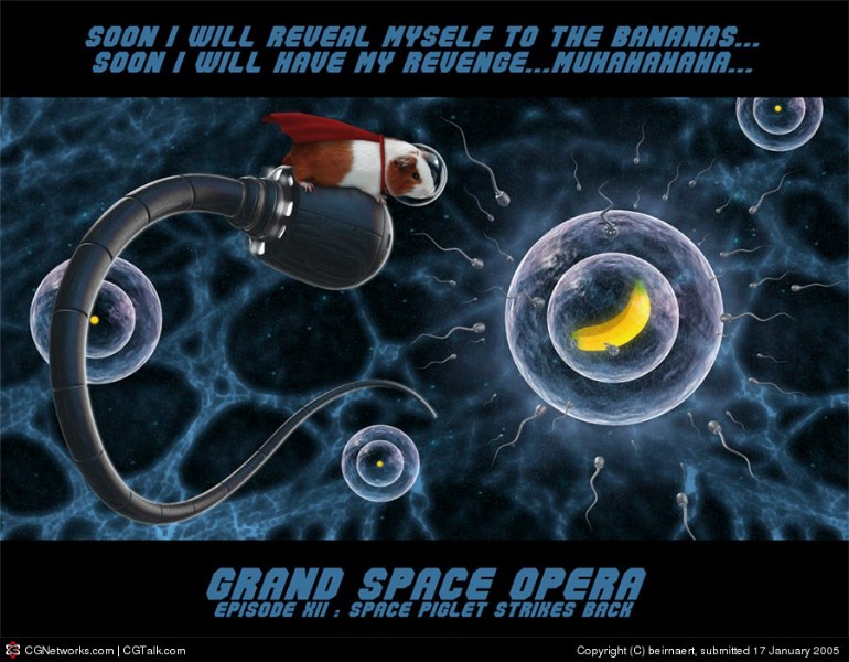   "Grand Space Opera"-3D CGTalk Contest-the best