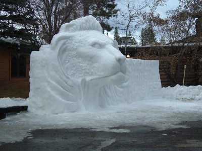   ,  - Trip to McCall Ice Festival The ice sculptures in McCall