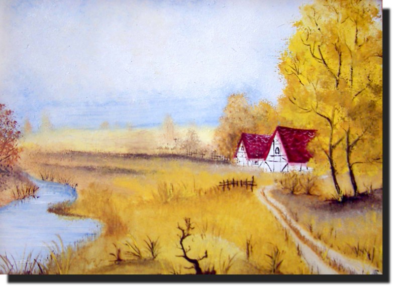   ,  - painting SEASONS SEASONS-autumn