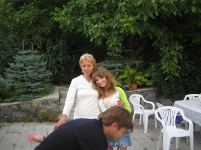    -    (Dacha) 2005  My birthday party 2     Mam and Irchka