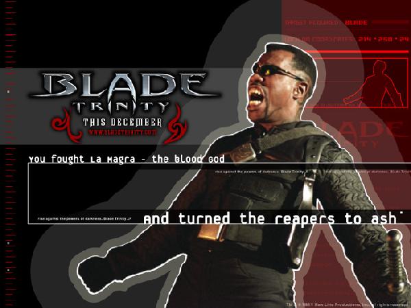    -   ... Blade Trinity