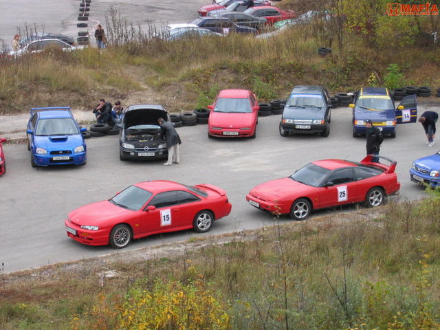   Honda Open Cup 2005 - Red October: :Nissan club rides